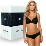 Dámská push-up podprsenka LILI Černá - Nipplex černá 80C