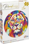 GRAFIX Kulaté puzzle Lev