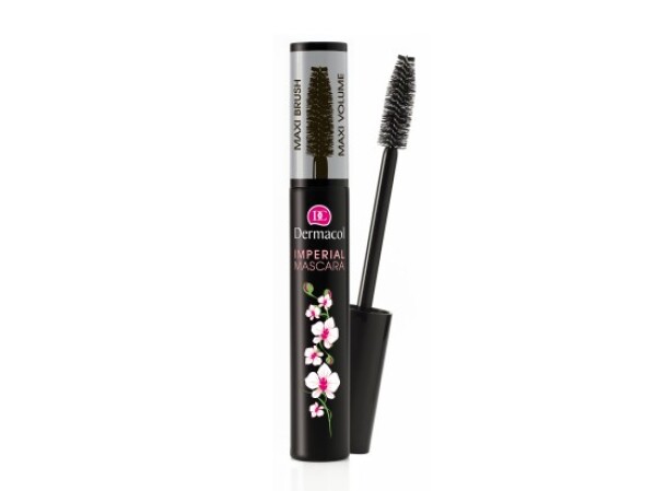 Dermacol Imperial řasenka pro maxi objem a délku černa 01 13ml