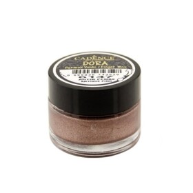Metalický patinovací vosk Cadence Dora Wax, 20 ml - antique pink, růžový