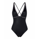 Dámské jednodílné plavky KW0KW02075-BEH - Calvin Klein S