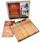Koh-i-Noor Gioconda Soft Pastel Pencils sada 24 ks v plechu 8828