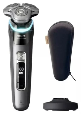 Philips i9000 Prestige XP9202/10 šedá / Holicí strojek / suché a mokré holení / SkinIQ / Bluetooth / výdrž 60 min (XP9202/10)