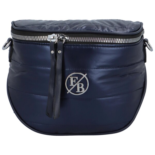 Módní dámská prošívaná crossbody/ledvinka Jaime, tmavě modrá