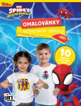 Omalovánky nažehlovacími obrázky Spidey