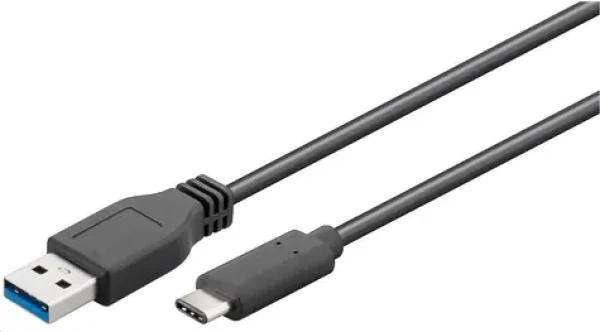 MicroConnect kabel USB3.1 C (M) - USB3.0 A (M) / 0.5m / černá (USB3.1CA05)