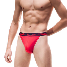 Pánská tanga HIGH EMOTION STRING- CORNETTE černá 2XL