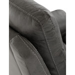 Polohovací křeslo, šedá, látka vintage, TV-4092 GREY3