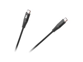 Kabel REBEL RB-6003-100-B USB-C/USB-C 1m Black