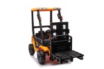 Mamido Dětský elektrický vysokozdvižný vozík JCB žlutý