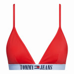 Jeans Dámský vrchní díl plavek UW0UW04079-XNL - Tommy Hilfiger M