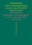 Digesta seu Pandectae II / Digesta neboli Pandekty II - Michal Skřejpek