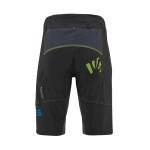 KARPOS Ballistic Evo Shorts, Black/Ombre Blue/Green Fluo velikost: L