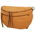 Trendy dámská textilní ledvinka Lena, oranžová