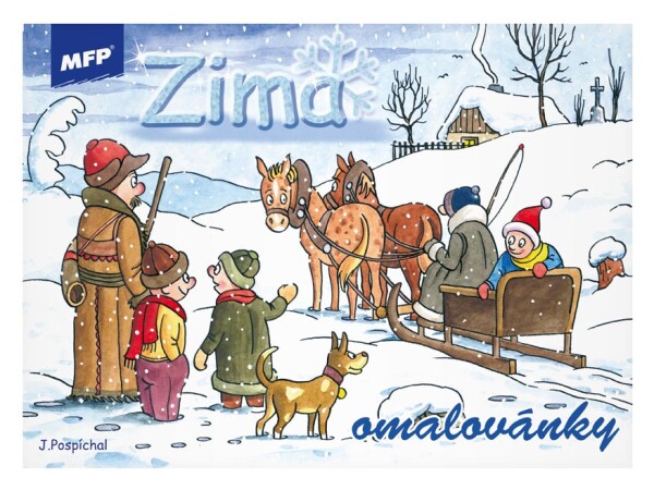 MFP MFP, 5300300, dětské omalovánky, Zima