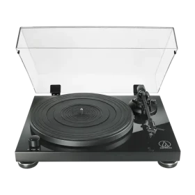 Audio Technica AT-LPW50PB černá / Gramofon / 3345 RPM / RCA / předzesilovač (AT-LPW50PB)