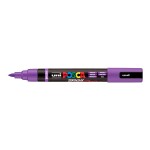 Uni Posca PC-5BR fialový 12, štětcový hrot 1-4 mm