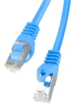 Lanberg CAT6 FTP 0,5 m modrá / Patch kabel / RJ45-RJ45 / Fluke Passed (PCF6-10CC-0050-B)