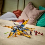 LEGO LEGO® NINJAGO® 71833 Ras, Arin a superbouřkové letadlo