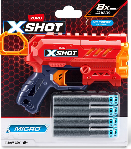 X-SHOT Excel Micro 2.0 Blaster 8 šipek - Sparkys
