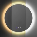 Tutumi - Zrcadlo LED BLUETOOTH FFJ 60cm HOM-06501