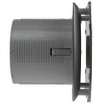 CATA - X-MART 12H koupelnový ventilátor axiální s automatem, 20W, potrubí 120, nerez mat 01054000