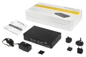 StarTech KVM Switch 4x DisplayPort / KVM přepínač / 4K 60Hz / USB 2.0 Hub (SV431DPUA2)