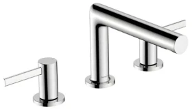 Hansgrohe Zesis S 100 chrom / Umyvadlová baterie / 3-otvorová instalace / EcoSmart+ / AirPower (74733000)