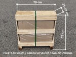 Skleník z čirého kaleného skla Vitavia Venus 3800, sklo 3 mm (černý)