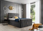 Boxspring Candice Rozměr: 140 x 200 cm, látka: Velvetmat 24