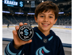 Mustang Puk Seattle Kraken NHL Bolt