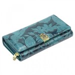 Módní dámská kožená peněženka Gregorio Azatea, modrá