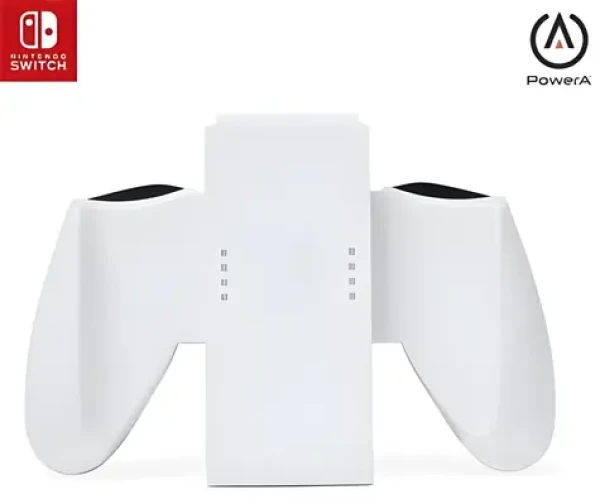 PowerA Comfort bílá / Držák Joy-Con / Nintendo Switch (NSAC0293-01)