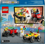 LEGO LEGO® City 60458 Závodní balíček: Rozvoz pizzy vs. hasičské auto