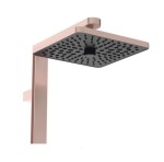 IDEAL STANDARD - Ceratherm ALU+ Sprchový set s termostatem, 26x26 cm, 2 proudy, rosé BE210RO