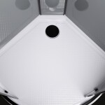 KERRA - Hydromasážní box Orion 90 černá černá 5907548123473