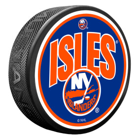 Mustang Puk New York Islanders NHL Wordmark