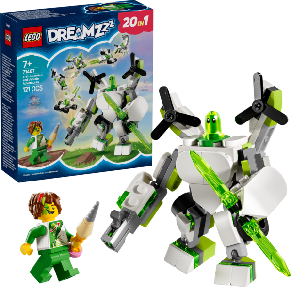 LEGO® DREAMZzz™ 71487 Z-Flekova dobrodružství s roboty a vozidly - LEGO® Functions