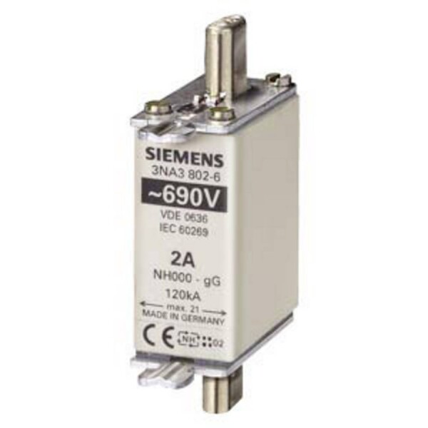 Siemens 3NA38146 sada pojistek Velikost pojistky = 0 35 A 690 V 3 ks