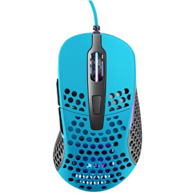 XTRFY M4 RGB Miami modrá / herní myš / optická / 16000DPI / 6 tlačítek / RGB / USB (XG-M4-RGB-BLUE)