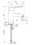 IDEAL STANDARD - Ceraplus II Umyvadlová baterie, chrom BC092AA