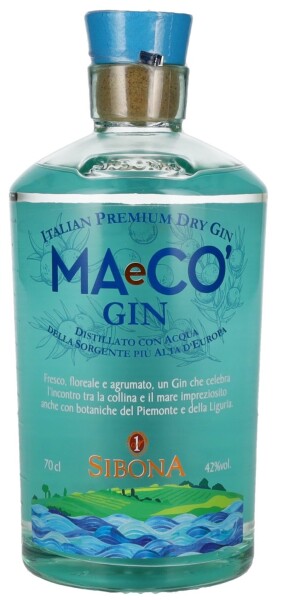 Sibona MAeCO Premium Dry Gin 0,7L