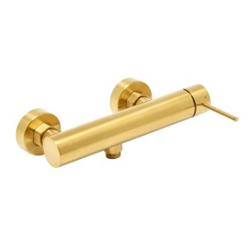 Sprchová baterie SAT Aurum bez sprchového setu 150 mm broušená zlatá SATBAUR268BG SATBAUR268BG