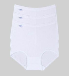 Dámské kalhotky loggi Basic+ Maxi 3P bílé WHITE