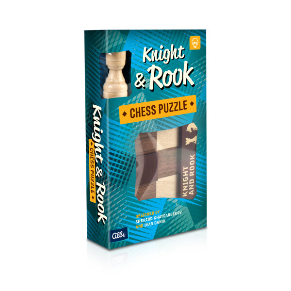 Chess puzzle - Knight and Rook - Albi