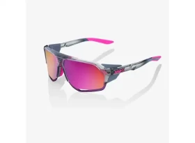 100% Norvik sportovní brýle Polished Translucent Grey/Purple Multilayer