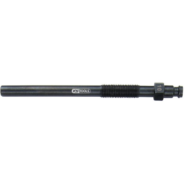 KS Tools 150.3671 Adaptér pro vstřikovače, M10 x 1,25 s vnějším závitem, délka 132 mm