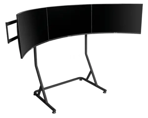 Thermaltake Triple Monitor Stand Pro černá / Stojan pro tři monitory / 17"–55" / nosnost 60 kg / VESA 75×75–200×200 mm (GSC-MSP-MDSLBB-01)