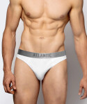 Pánské slipy ATLANTIC Mini 2Pack bílé Velikost: