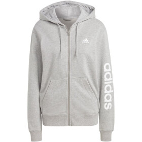 Mikina adidas Essentials Linear Full-Zip French Terry Hoodie IC6866